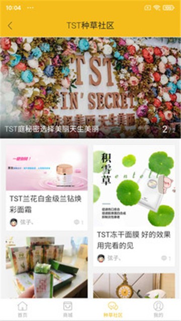 庭秘密社区的图册