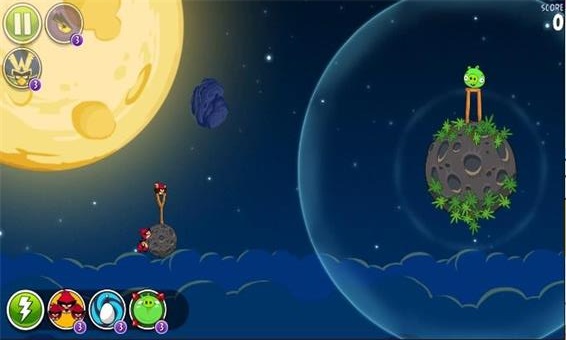愤怒的小鸟太空版(Angry Birds Space)截图0