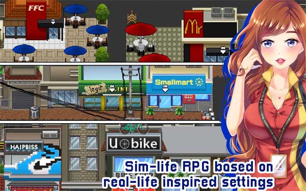 爱情和生活模拟RPG截图2