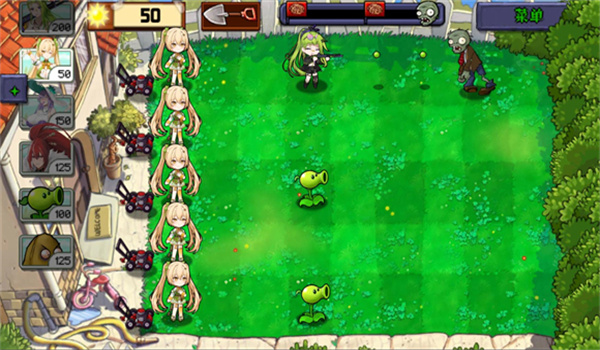 植物娘大战僵尸魅魔版截图4