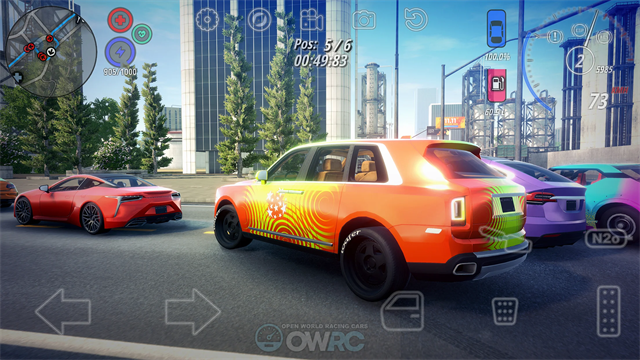 owrc开放世界赛车无限金币版截图3