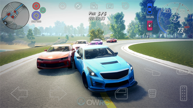 owrc开放世界赛车无限金币版截图4