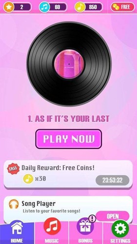 Blackpink钢琴块截图0