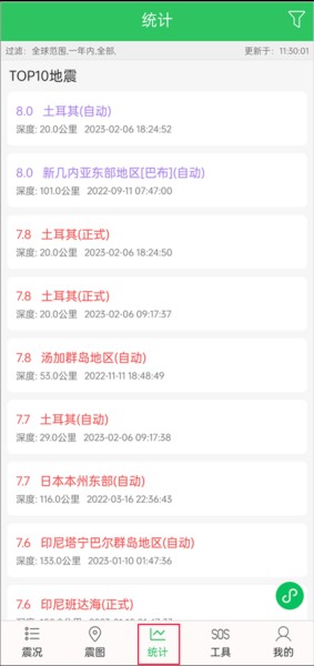 地震预警助手APP