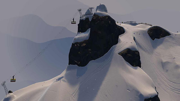 高山滑雪冒险截图3
