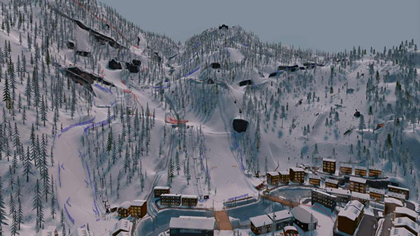 高山滑雪冒险截图2